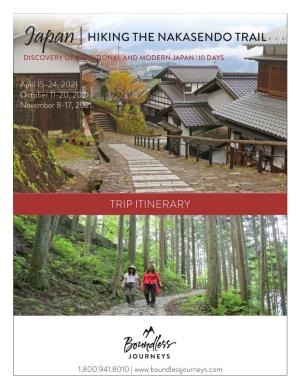 Japan | HIKING the NAKASENDO TRAIL DISCOVERY of TRADITIONAL and MODERN JAPAN | 10 DAYS