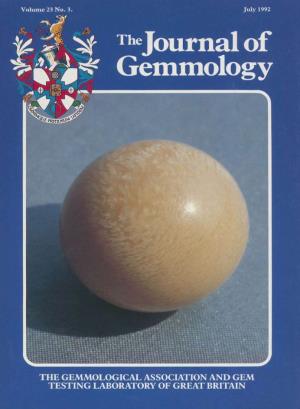 Thejournal of Gemmology