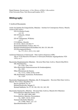 Bibliography for Homepage