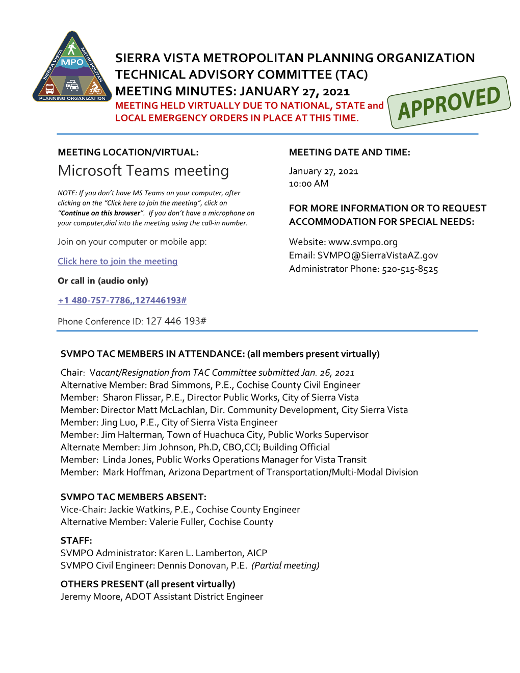 Microsoft Teams Meeting