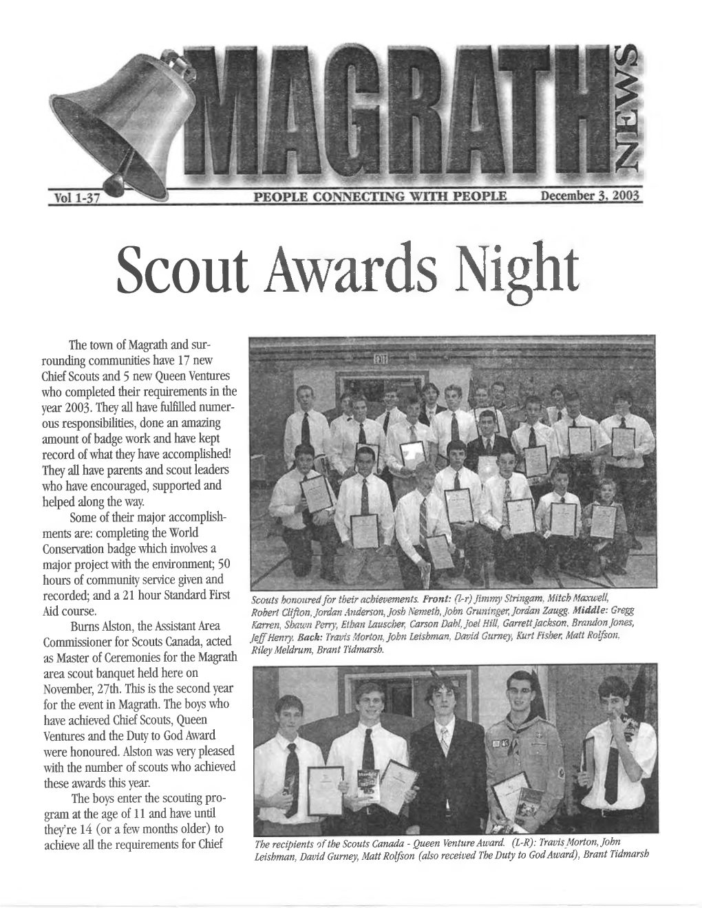 Scout Awards Night