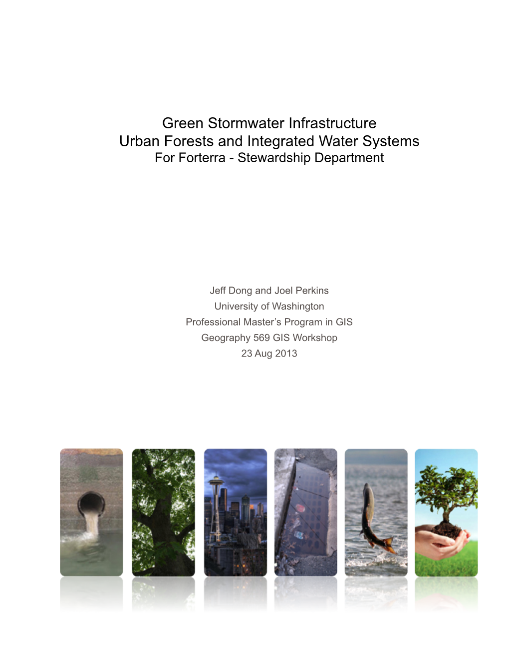 Green Stormwater Infrastructure, Urban