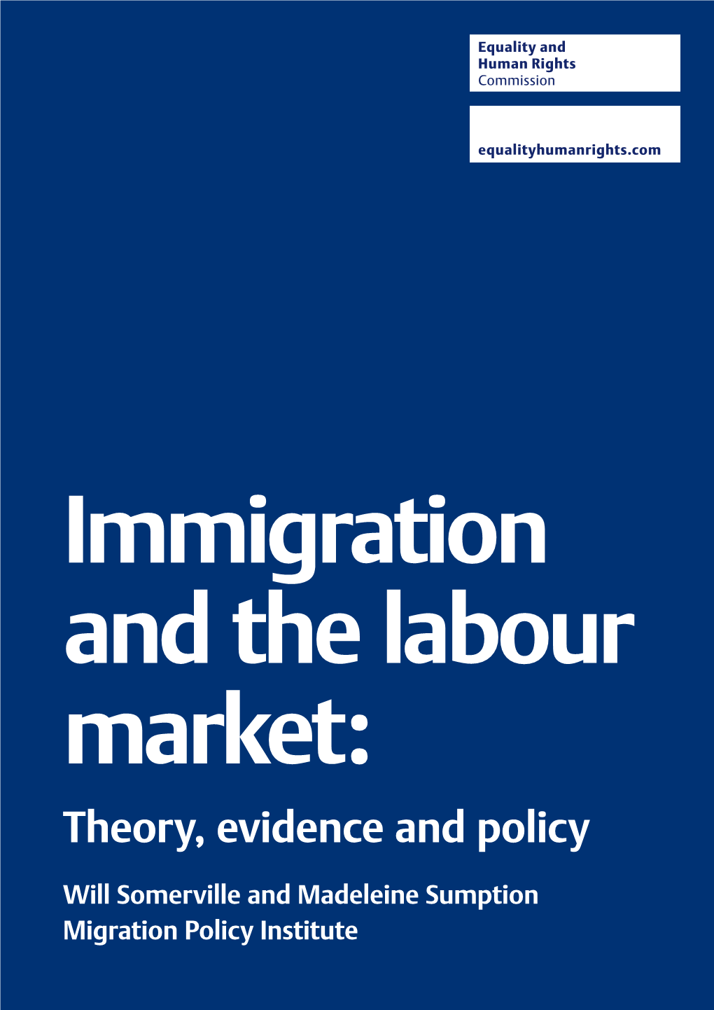 Immigration and the Labour Market