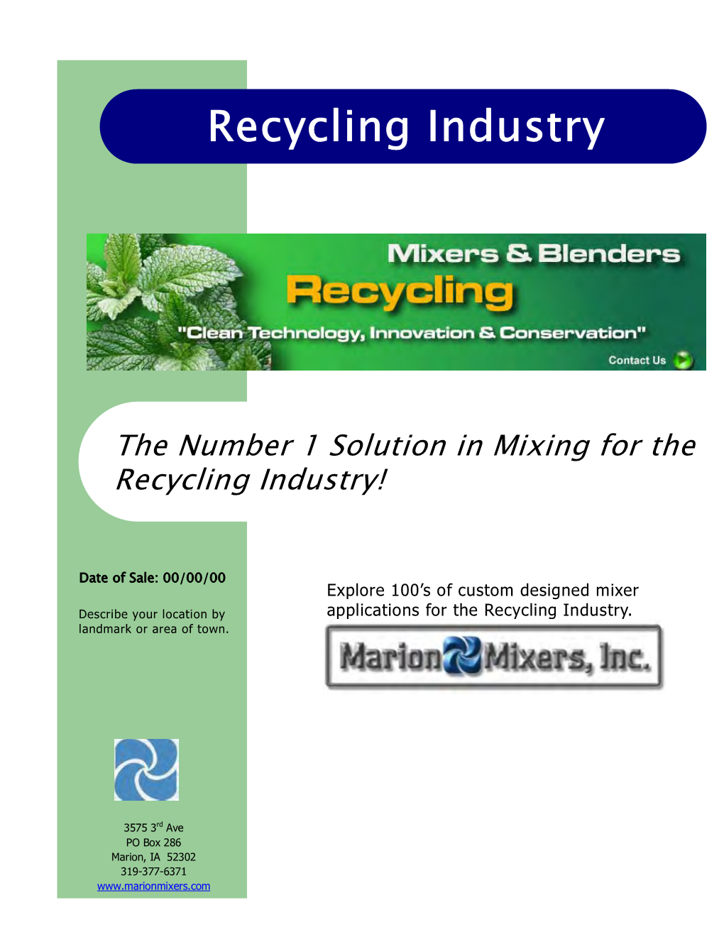 Recycling Industry