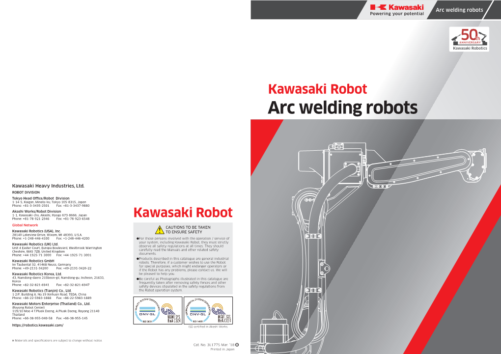 Arc Welding Robots