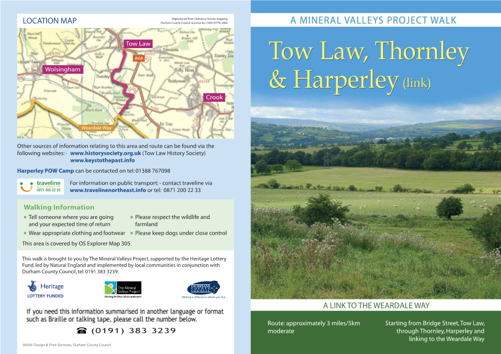 Tow Law, Thornley & Harperley