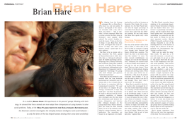 Brian Hare’S Deutscher Platz