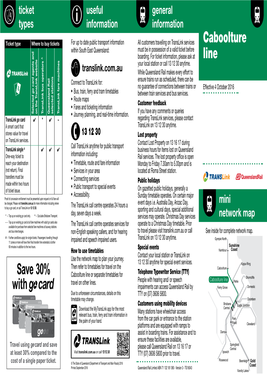 Caboolture Line Timetable.Pdf