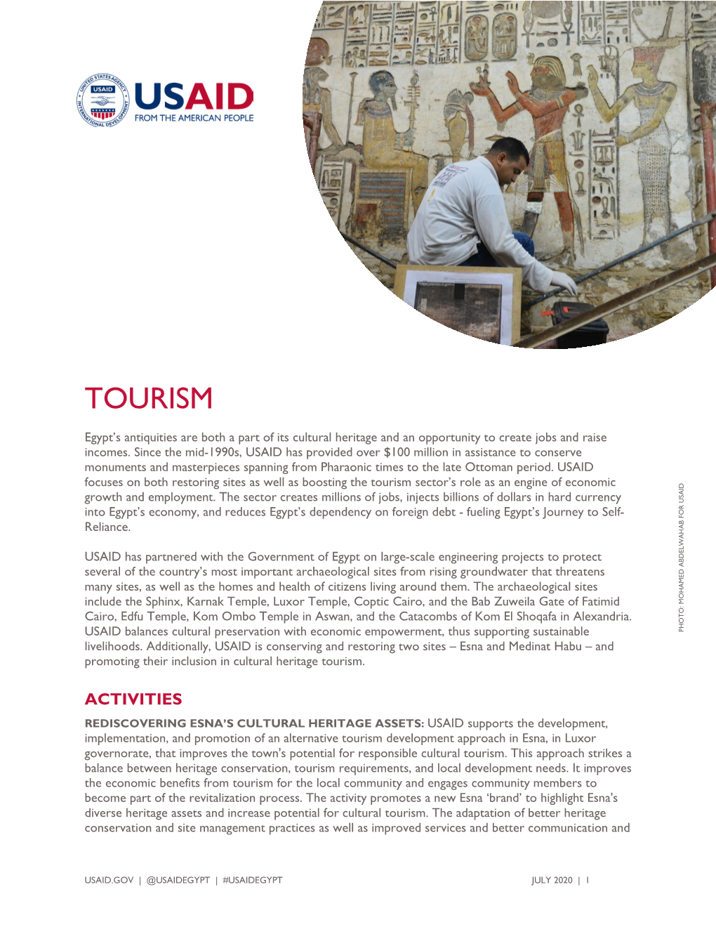 Tourism Fact Sheet