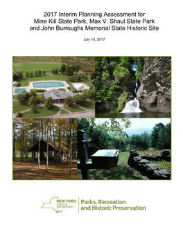 2017 Interim Planning Assessment for Mine Kill State Park, Max V
