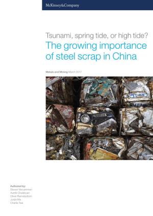 The Growing Importance of Steel Scrap in China