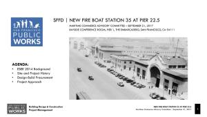Sffd | New Fire Boat Station 35 at Pier 22.5