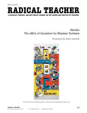 Review the Abcs of Socialism by Bhaskar Sunkara