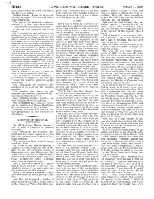 Congressional Record—House H5136