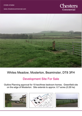 Whites Meadow, Mosterton, Beaminster, DT8 3FH Development