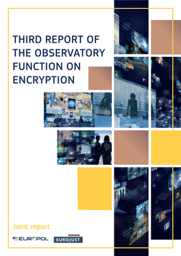 Third Report of the Observatory Function on Encryption