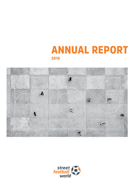 Annual Report 2016 FOREWORD