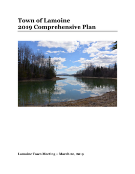 Town of Lamoine 2019 Comprehensive Plan
