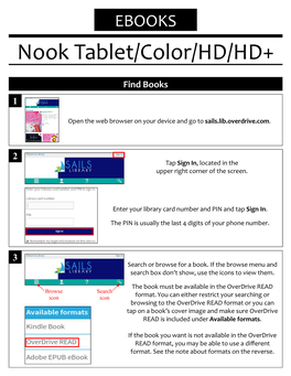 Nook Tablet/Color/HD/HD+