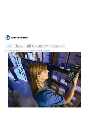 UNC Chapel Hill Chemistry Stockroom