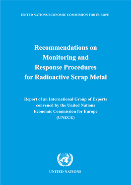 Report of an International Group of Experts Convened by the United Nations Economic Commission for Europe (UNECE)