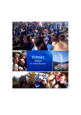 Study Abroad at Yonsei University in South Korea