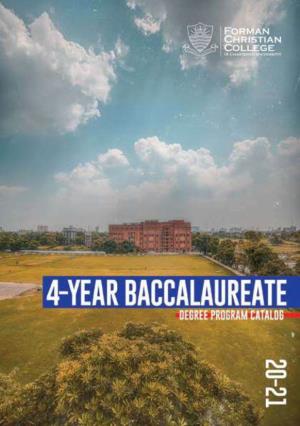 Baccalaureate Degree Program Catalog 20-21 1 Contents Message from the Rector