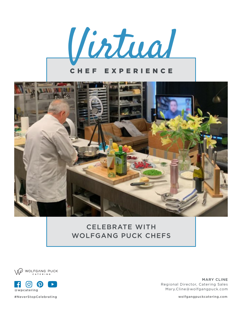 Chef Experience Celebrate with Wolfgang Puck Chefs