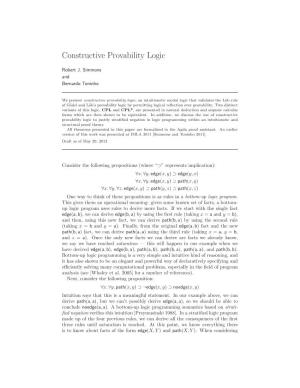 Constructive Provability Logic