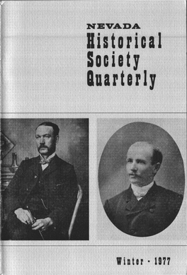 Bistorical Society Quarterly DIRECTOR JOHN TOWNLEY