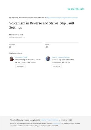 Volcanism in Reverse and Strike-Slip Fault Settings