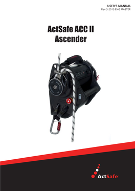 Actsafe ACC II Ascender