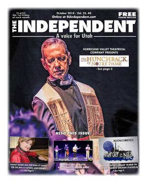 To Download the Independent October 2018 Digital Issue (.PDF)