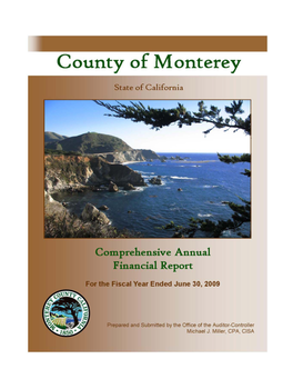 COUNTY of MONTEREY STATE of CALIFORNIA