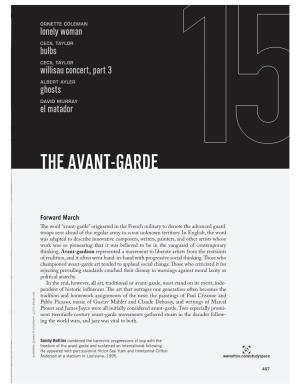 The Avant-Garde 15