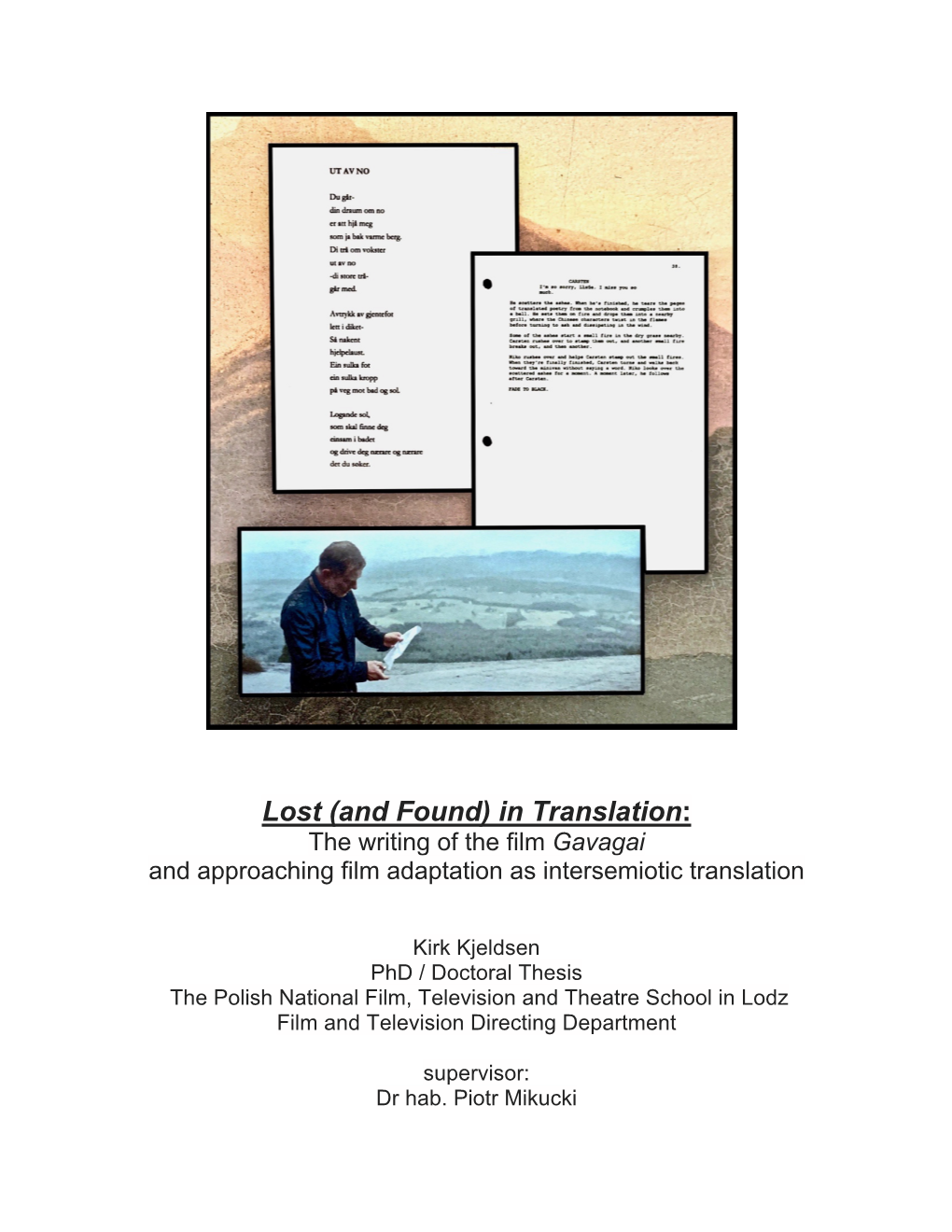 Lost (And Found) in Translation SEPTEMBER