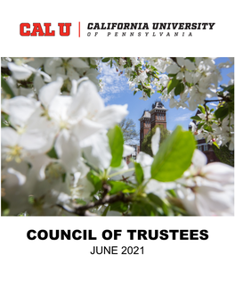 Council of Trustees June 2021