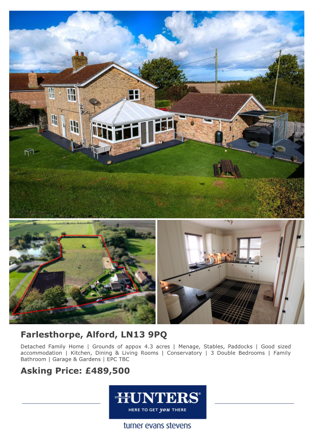 Farlesthorpe, Alford, LN13 9PQ Asking Price: £489,500