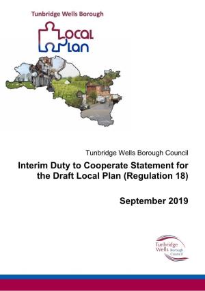 Interim Duty to Cooperate Statement for the Draft Local Plan (Regulation 18)
