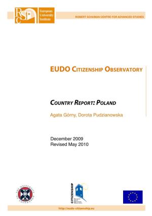 EUDO Citizenship Observatory Country Report: Poland