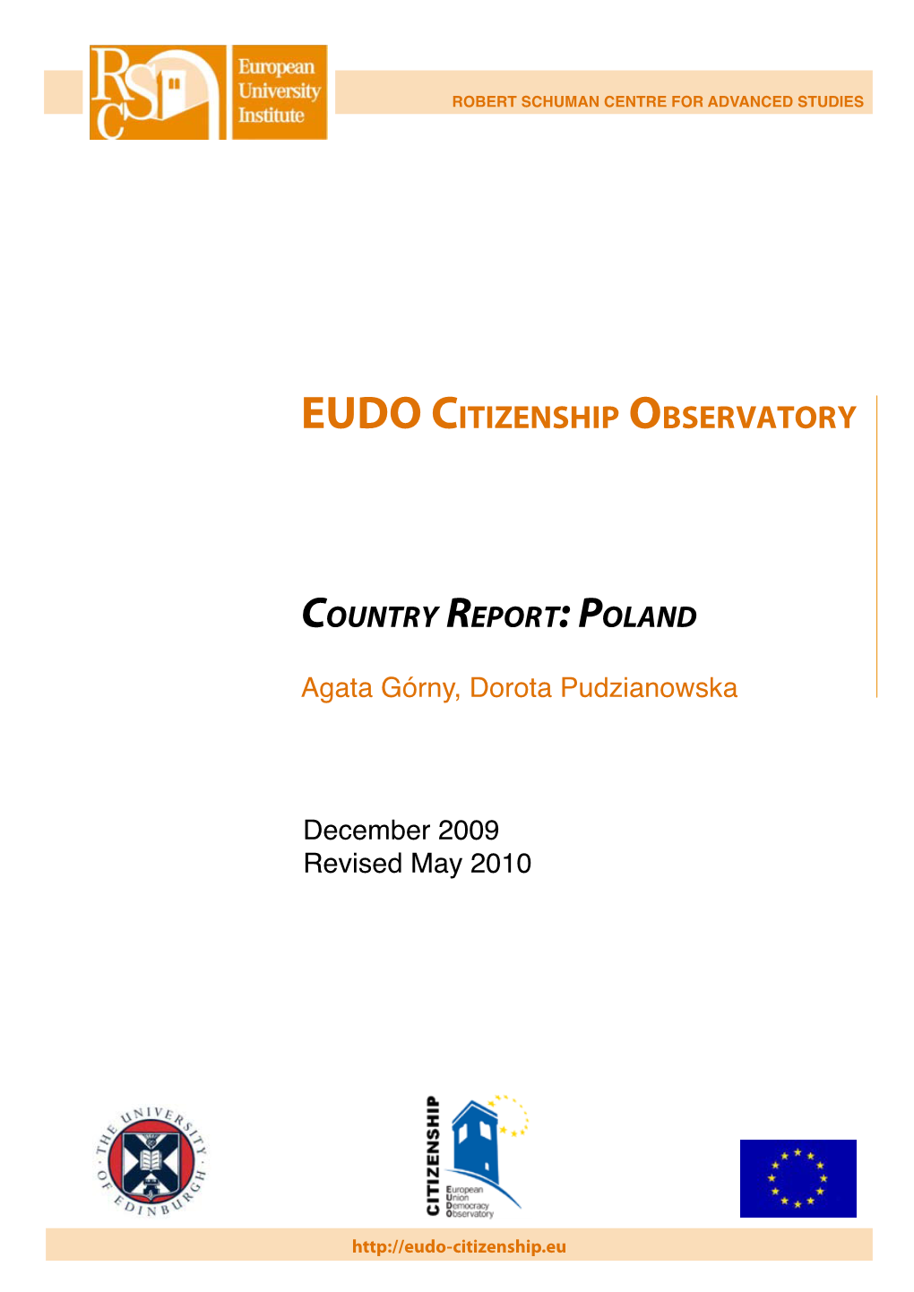 EUDO Citizenship Observatory Country Report: Poland