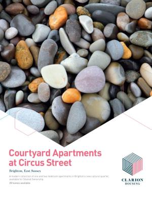 Courtyard Apartments at Circus Street Brighton, East Sussex