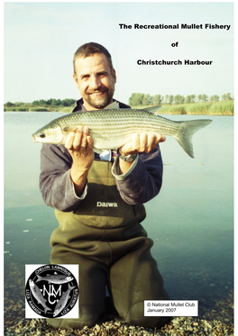 The Recreational Mullet Fishery of Christchurch Harbour