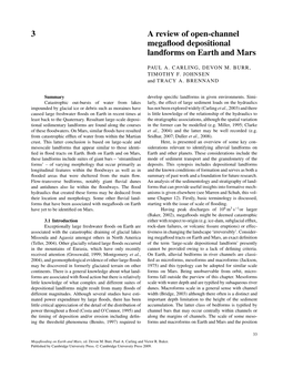 3 a Review of Open-Channel Megaflood Depositional Landforms