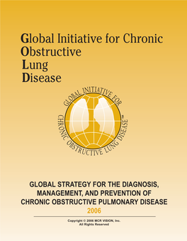Global Initiative for Chronic Obstructive Lung Disease (2006)