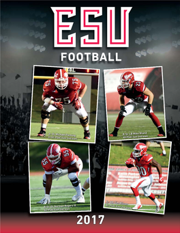 2017 ESU Football Media Guide.Indd