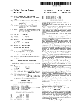 (12) United States Patent (10) Patent No.: US 9.221,882 B2 Skerra Et Al