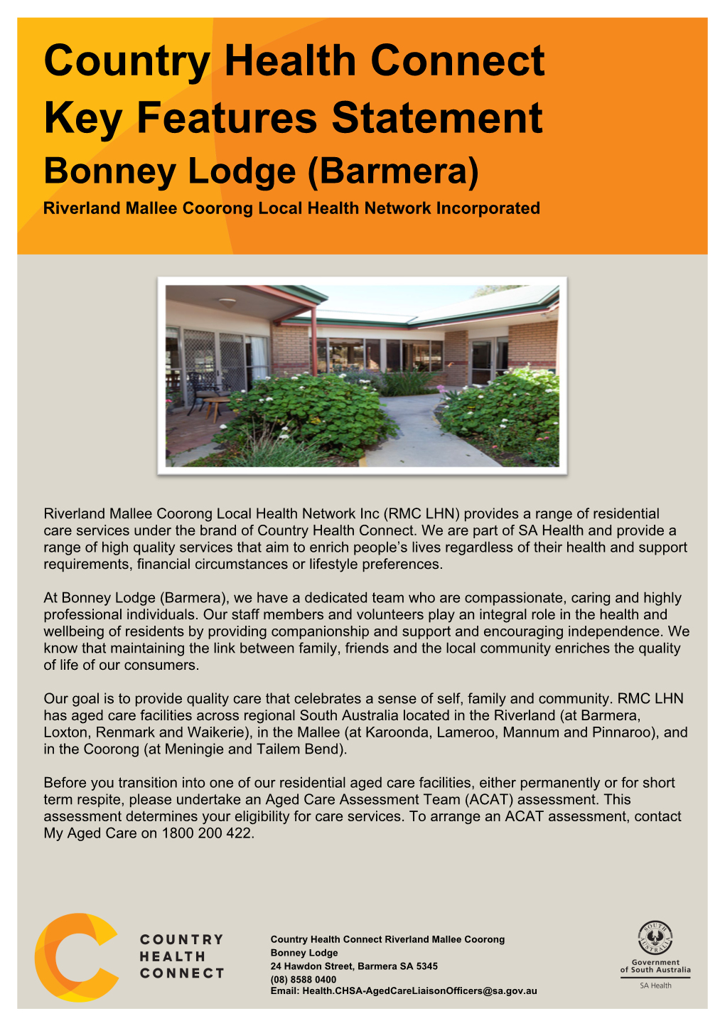 Bonney Lodge (Barmera)