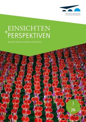 EINSICHTEN PERSPEKTIVEN Bayerische Zeitschrift Für Politik Und Geschichte