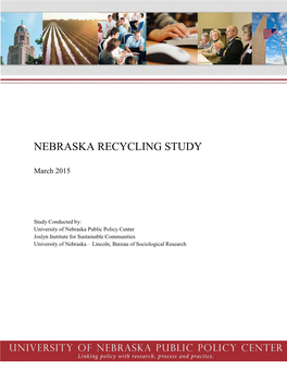 Nebraska Recycling Study